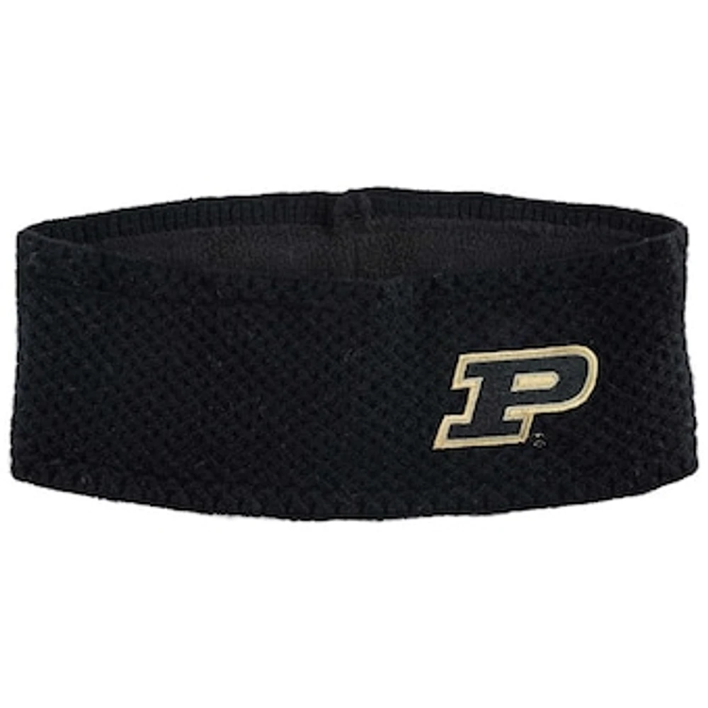 ZooZatz  Black Purdue Boilermakers Fashion Knit Headband