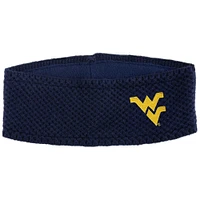 ZooZatz  Navy West Virginia Mountaineers Fashion Knit Headband