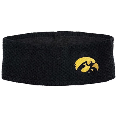 ZooZatz  Black Iowa Hawkeyes Fashion Knit Headband