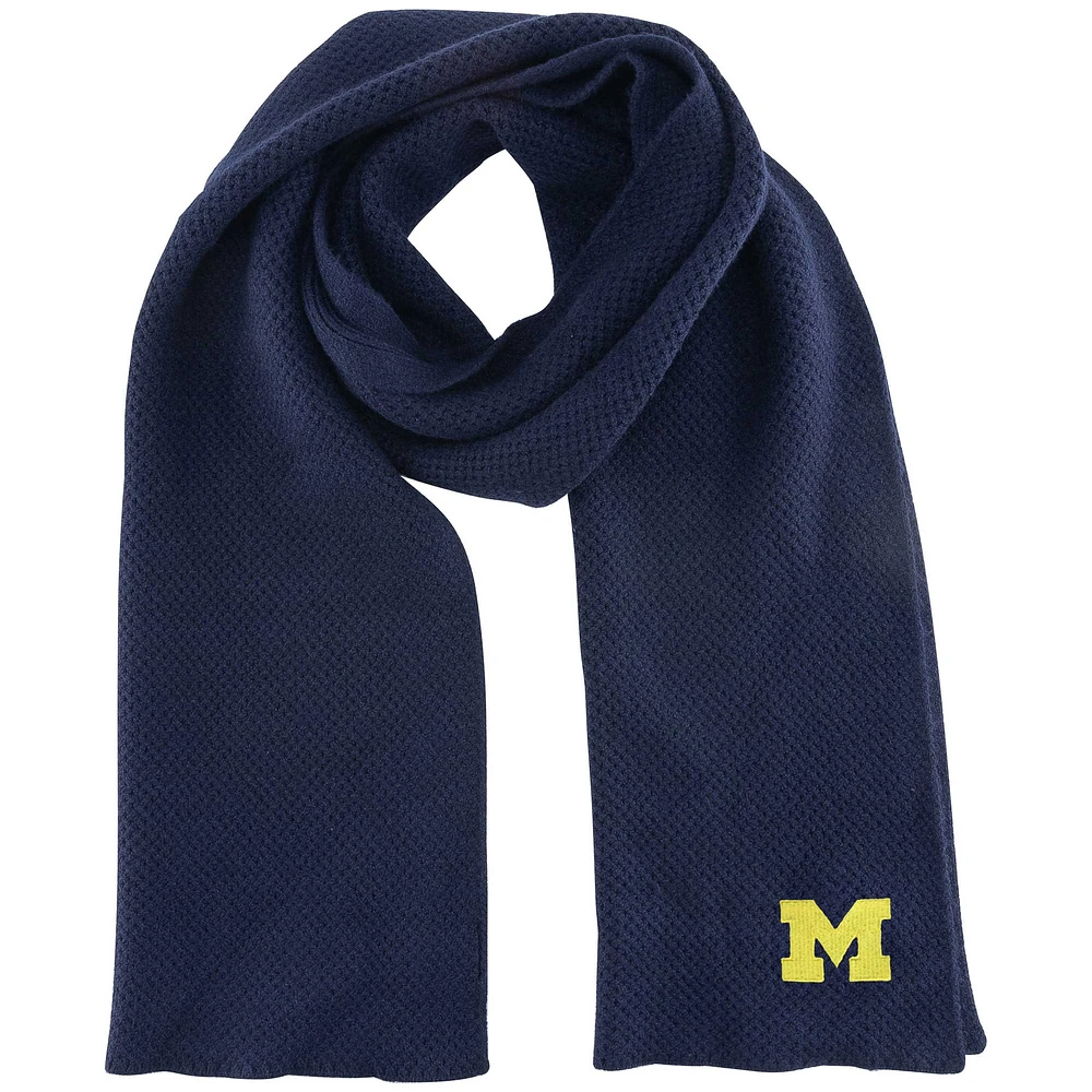 Women's ZooZatz Michigan Wolverines Fashion Knit Scarf