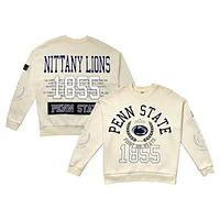 Women's Gameday Couture Cream Penn State Nittany Lions Slay Pullover Sweatshirt