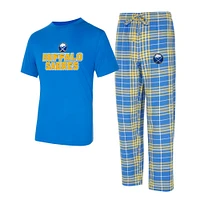 Men's Concepts Sport Buffalo Sabres Vector T-Shirt & Pants Sleep Set