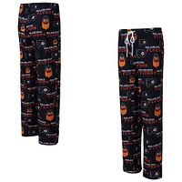 Women's Concepts Sport Black Philadelphia Flyers Zest Allover Print Knit Pants