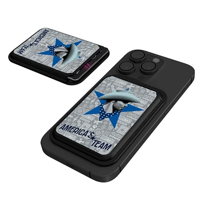 Keyscaper Dallas Cowboys Illustrated Magnetic Phone Credit Card Wallet