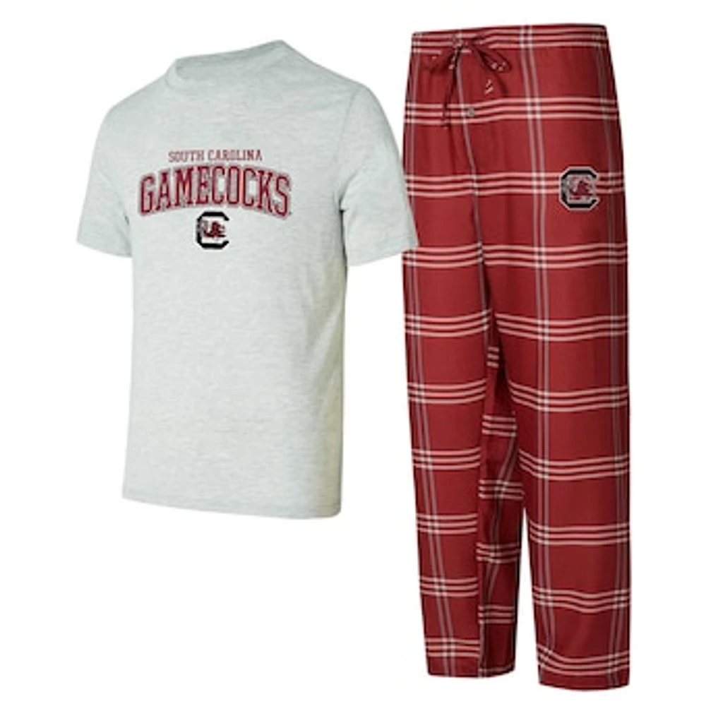 Men's Concepts Sport South Carolina Gamecocks T-Shirt & Pants Sleep Set