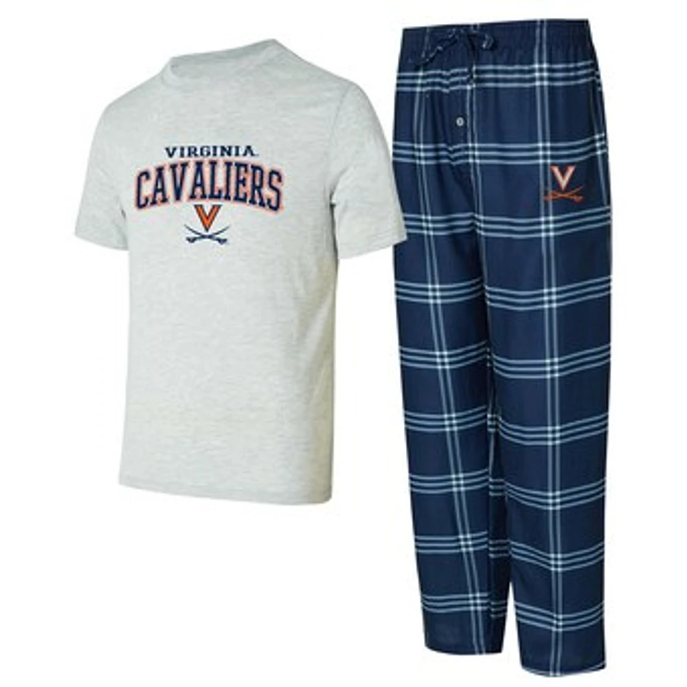 Men's Concepts Sport Virginia Cavaliers T-Shirt & Pants Sleep Set