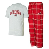 Men's Concepts Sport Georgia Bulldogs T-Shirt & Pants Sleep Set