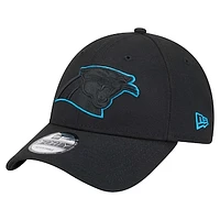 Men's New Era Black Carolina Panthers Momentum 9FORTY Adjustable Hat