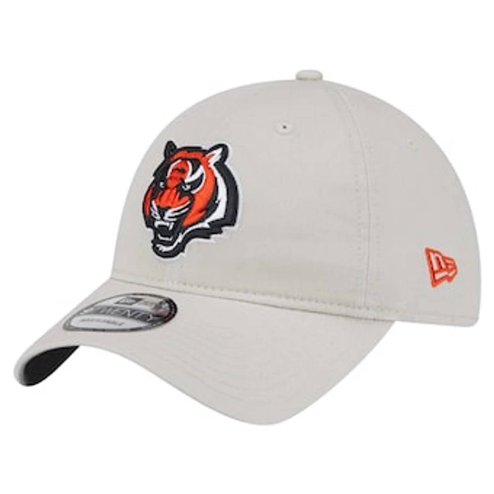 Men's New Era Stone Cincinnati Bengals Playmaker 9TWENTY Adjustable Hat