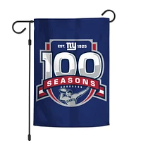 WinCraft New York Giants 100th Season 12" x 18" Two-Sided Garden Flag