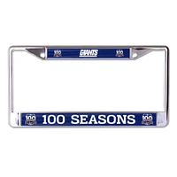 WinCraft New York Giants 100th Season Metal License Plate