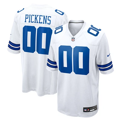 Men's Nike George Pickens White Dallas Cowboys Game Jersey
