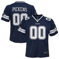 Youth Nike George Pickens Navy Dallas Cowboys Game Jersey