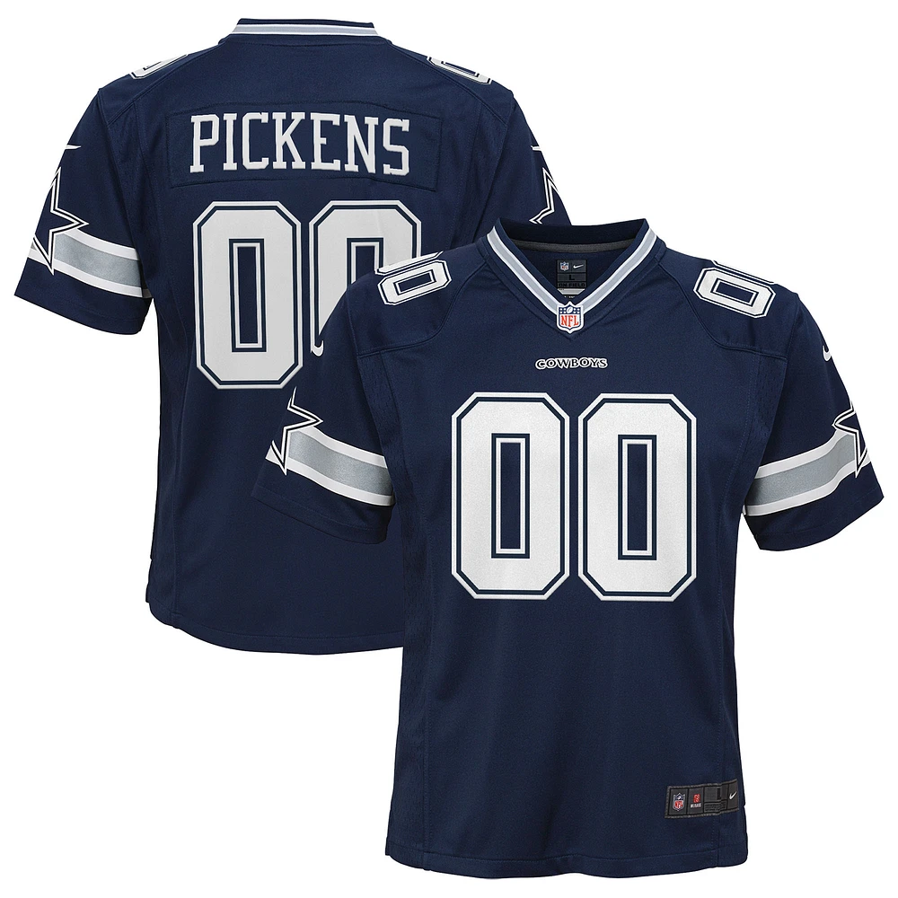 Youth Nike George Pickens Navy Dallas Cowboys Game Jersey