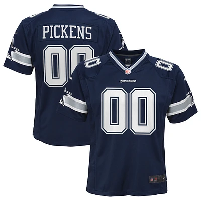 Youth Nike George Pickens Navy Dallas Cowboys Game Jersey