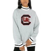 Women's Gameday Couture Gray South Carolina Gamecocks It To Win Sporty Pullover Sweatshirt