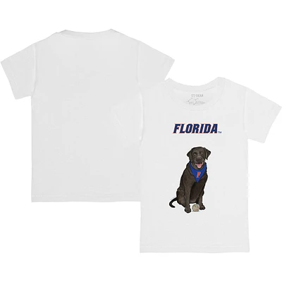Youth Tiny Turnip White Florida Gators Black Lab T-Shirt
