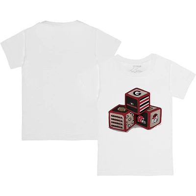 Toddler Tiny Turnip Georgia Bulldogs Blocks T-Shirt