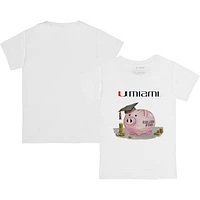 Toddler Tiny Turnip Miami Hurricanes Piggy Bank T-Shirt