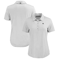 Women's Cutter & Buck Gray New York Giants Coastline Epic Comfort Eco Recycled Polo
