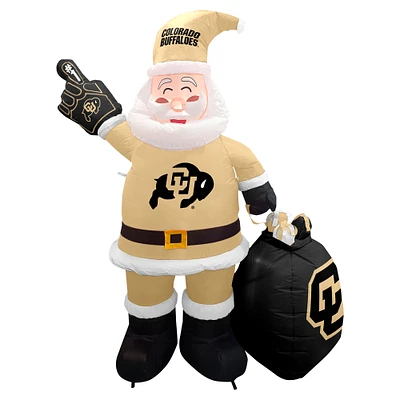 Colorado Buffaloes 7' Inflatable Santa