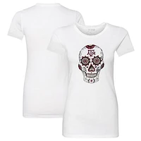 Women's Tiny Turnip Texas A&M Aggies Sugar Skull T-Shirt