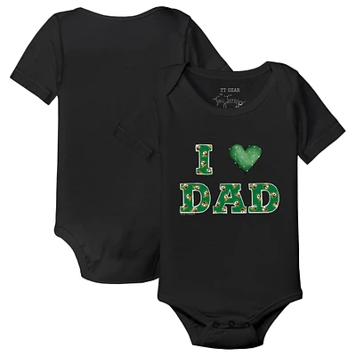 Infant Tiny Turnip Black Oregon Ducks Dad Bodysuit