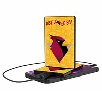 Keyscaper Black Arizona Cardinals 2500 mAh Illustrated Credit Card Powerbank