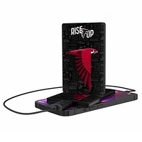 Keyscaper Black Atlanta Falcons 2500 mAh Illustrated Credit Card Powerbank
