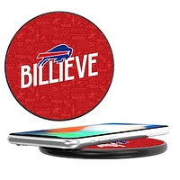 Keyscaper Black Buffalo Bills Illustrated Wireless Charger