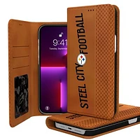 Keyscaper Brown Pittsburgh Steelers iPhone Folio Case