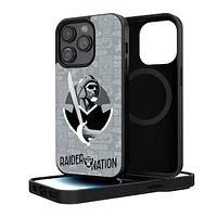 Keyscaper Las Vegas Raiders iPhone Magnetic Bump Case