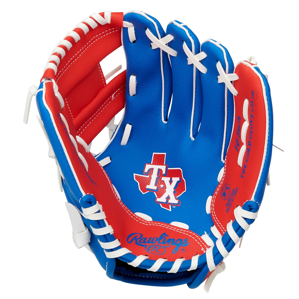 Texas Rangers Rawlings 10" Team Logo Glove