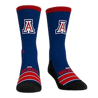 Unisex Rock Em Socks Arizona Wildcats Gametime Stripe Crew