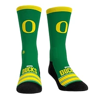 Unisex Rock Em Socks Oregon Ducks Gametime Stripe Crew