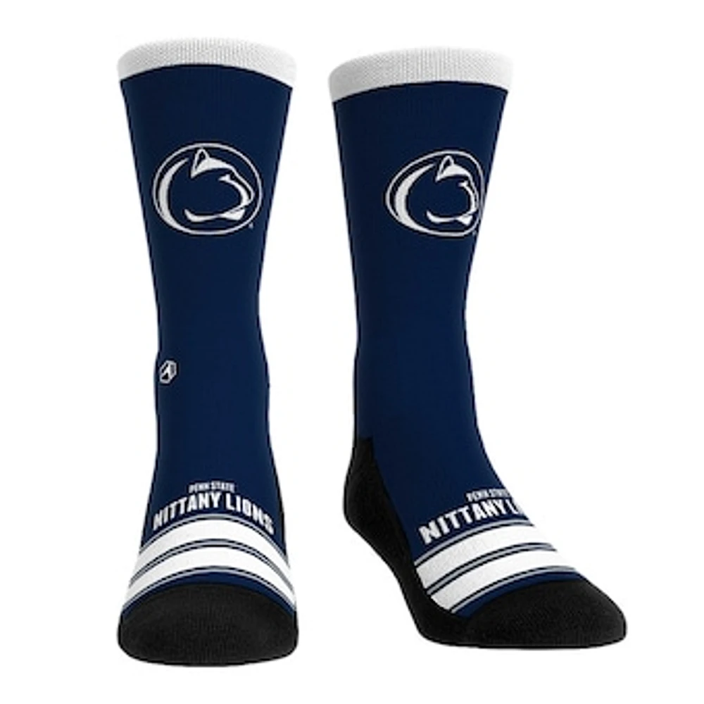 Unisex Rock Em Socks Penn State Nittany Lions Gametime Stripe Crew Socks