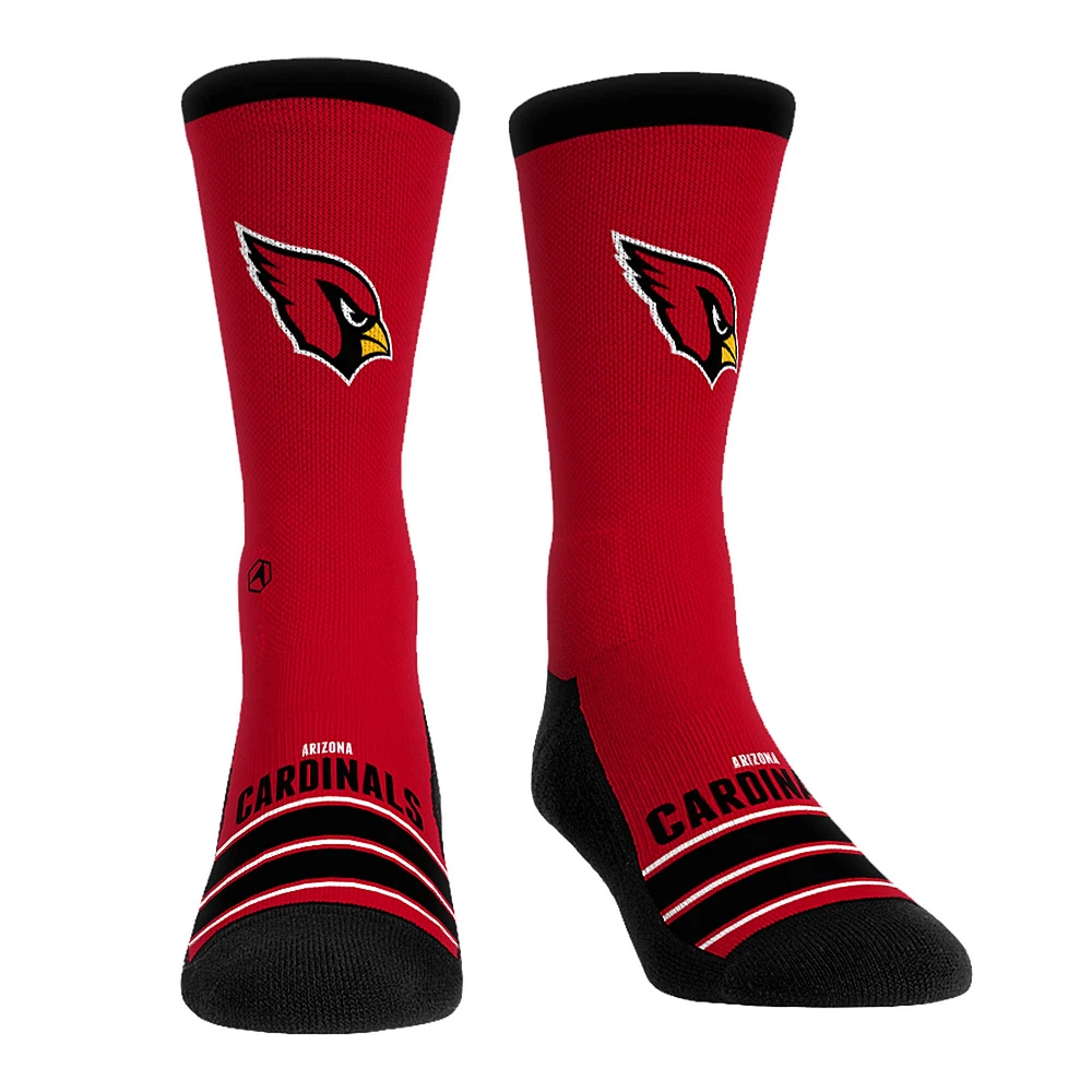 Unisex Rock Em Socks Arizona Cardinals Gametime Stripe Crew