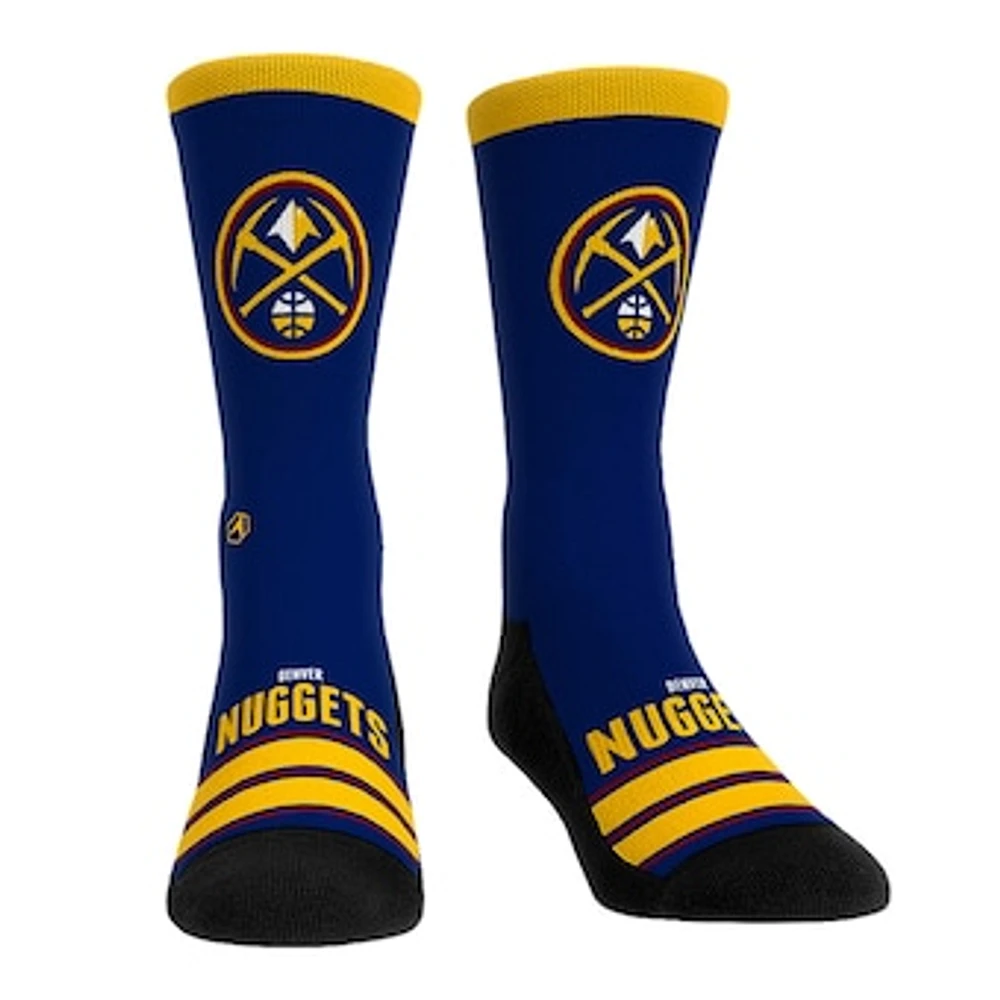 Unisex Rock Em Socks Denver Nuggets Gametime Stripe Crew