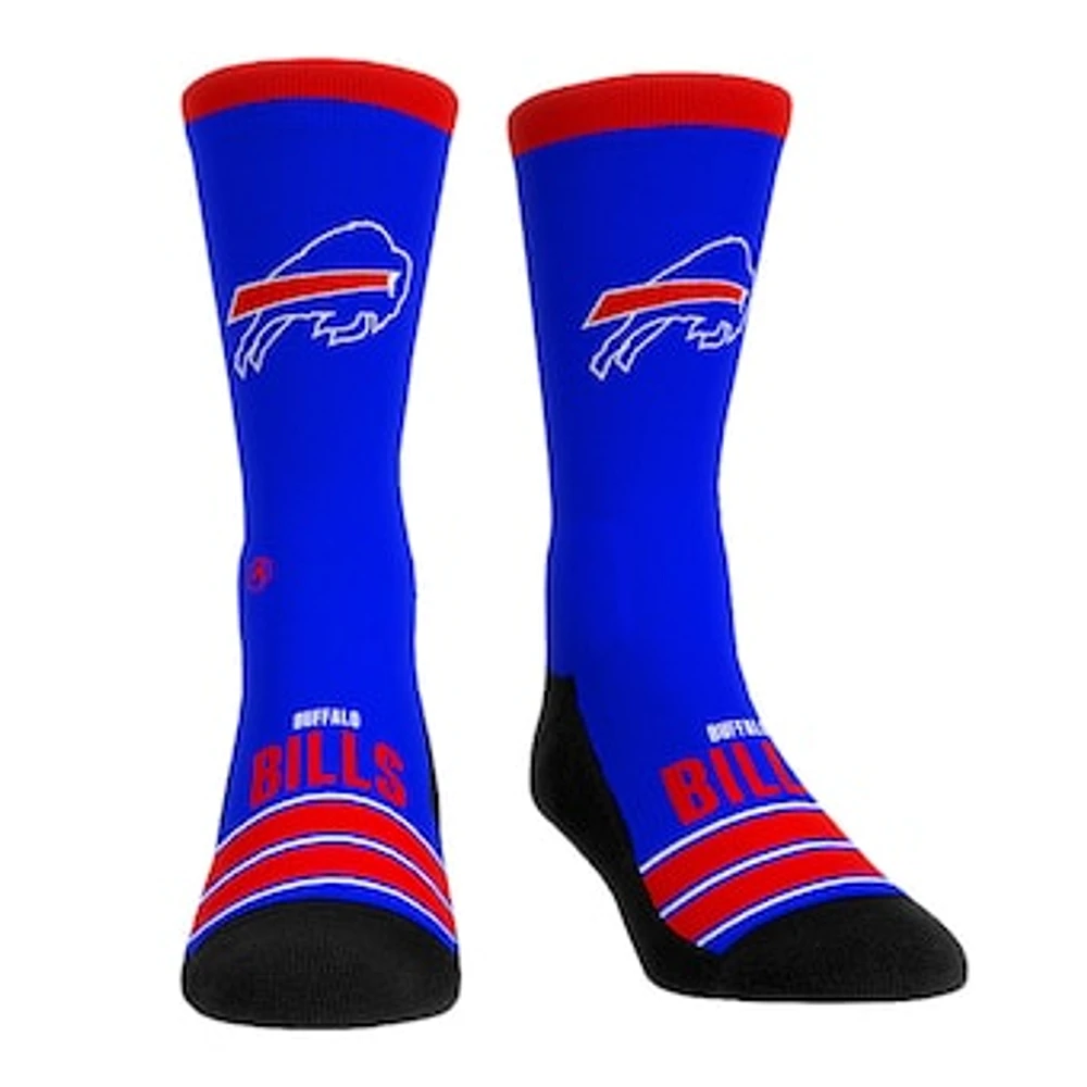 Unisex Rock Em Socks Buffalo Bills Gametime Stripe Crew