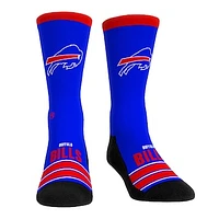 Unisex Rock Em Socks Buffalo Bills Gametime Stripe Crew