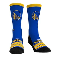 Unisex Rock Em Socks Golden State Warriors Gametime Stripe Crew