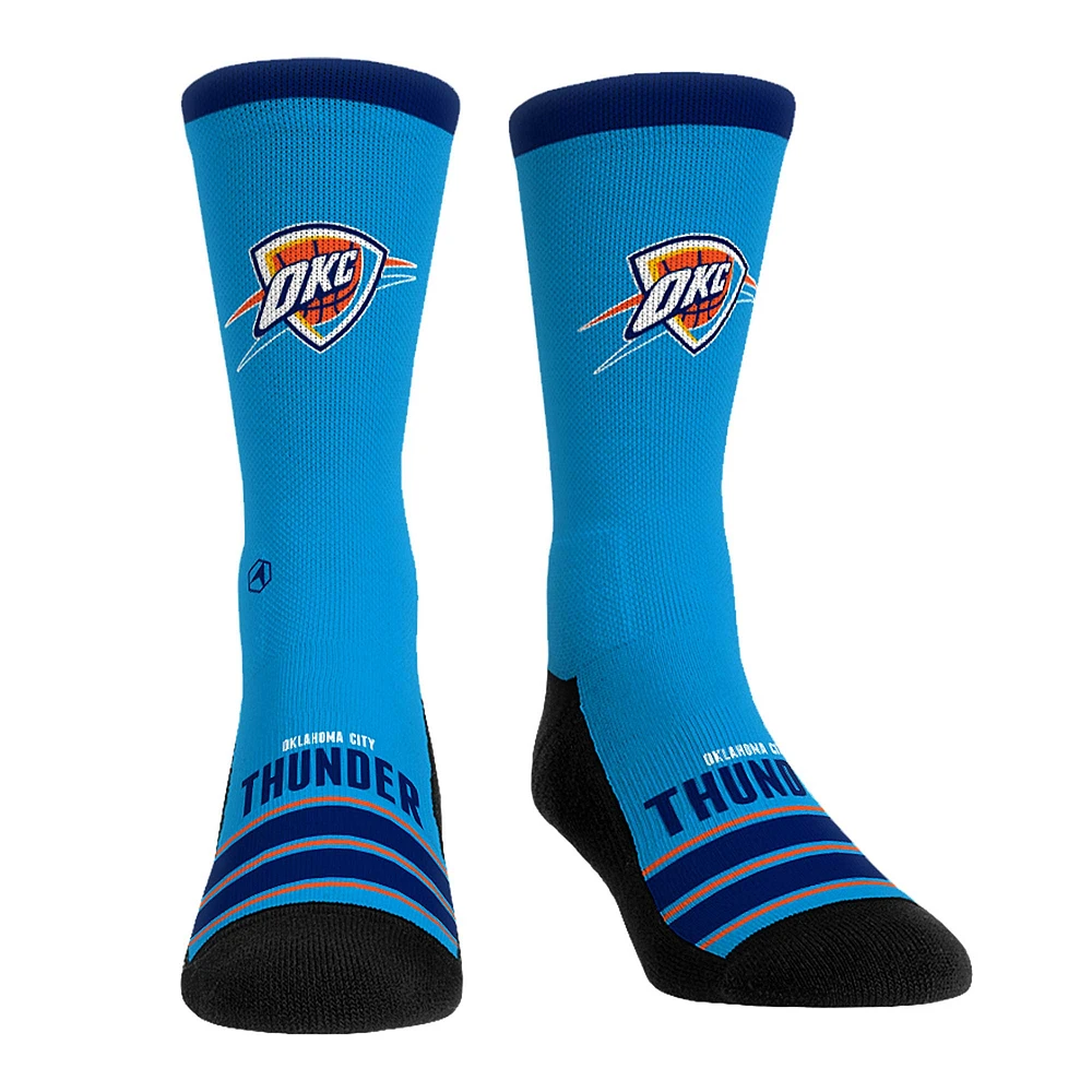 Unisex Rock Em Socks Oklahoma City Thunder Gametime Stripe Crew