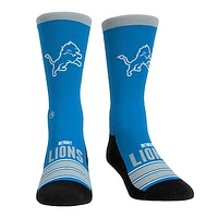 Unisex Rock Em Socks Detroit Lions Gametime Stripe Crew