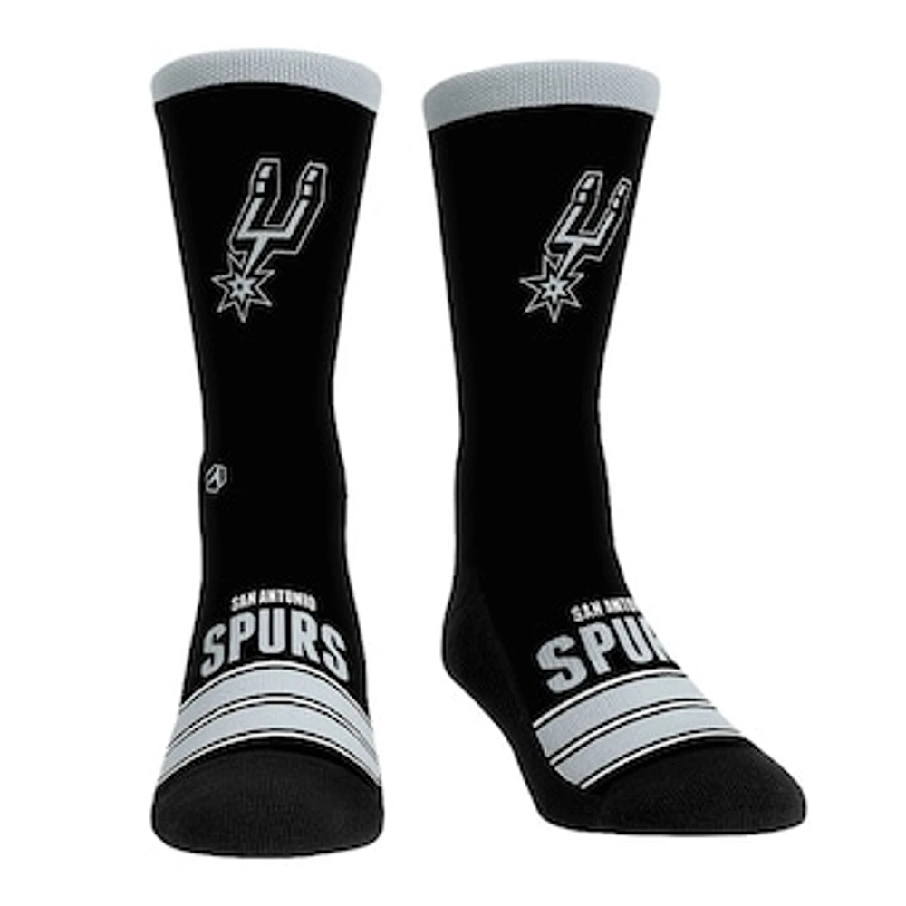 Unisex Rock Em Socks San Antonio Spurs Gametime Stripe Crew