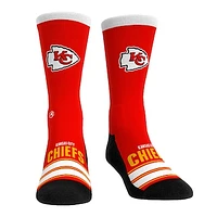 Unisex Rock Em Socks Kansas City Chiefs Gametime Stripe Crew