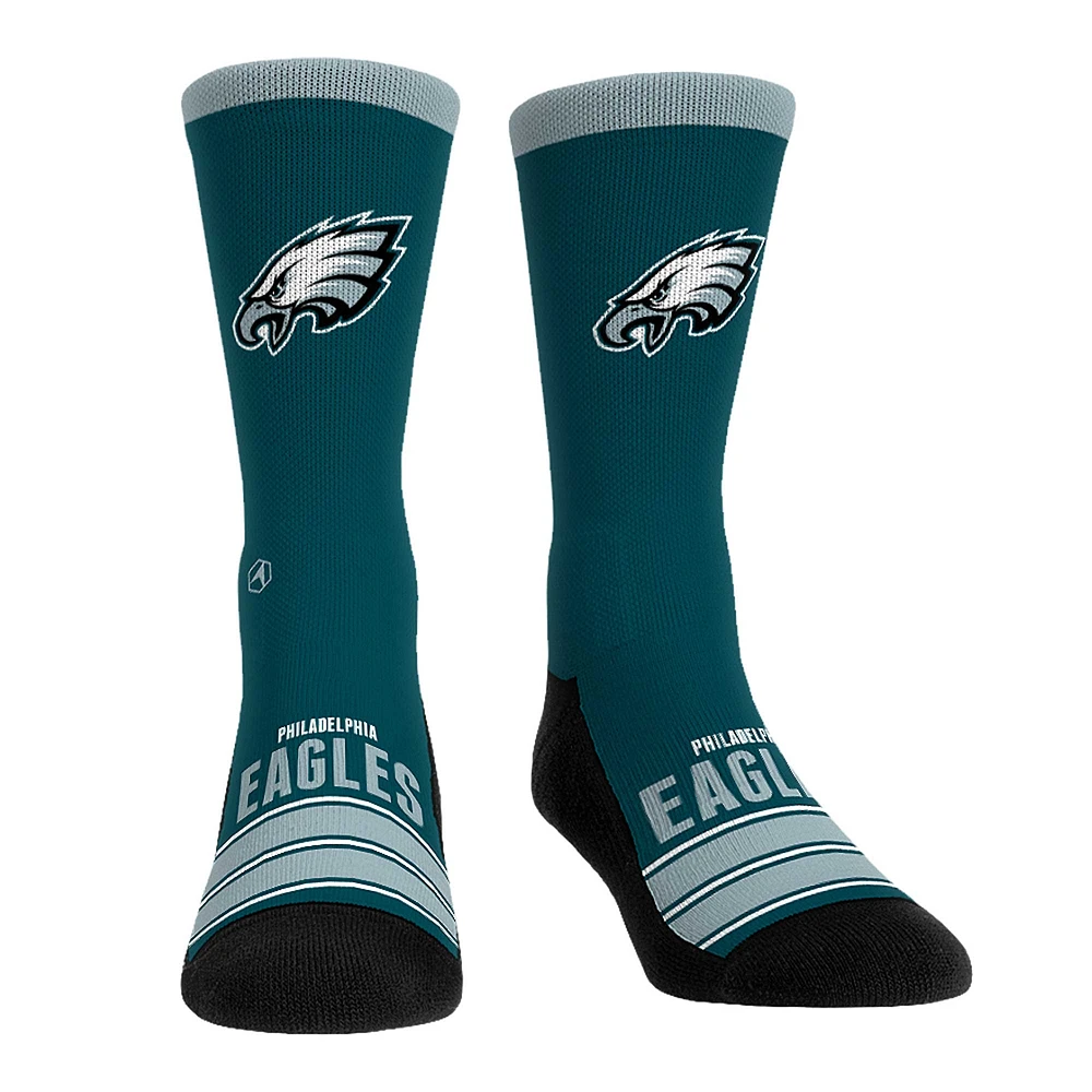 Unisex Rock Em Socks Philadelphia Eagles Gametime Stripe Crew