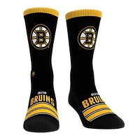 Unisex Rock Em Socks Boston Bruins Gametime Stripe Crew