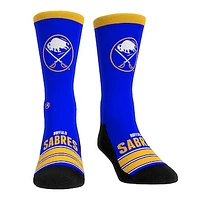 Unisex Rock Em Socks Buffalo Sabres Gametime Stripe Crew