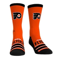 Unisex Rock Em Socks Philadelphia Flyers Gametime Stripe Crew