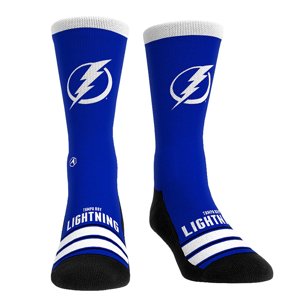 Unisex Rock Em Socks Tampa Bay Lightning Gametime Stripe Crew